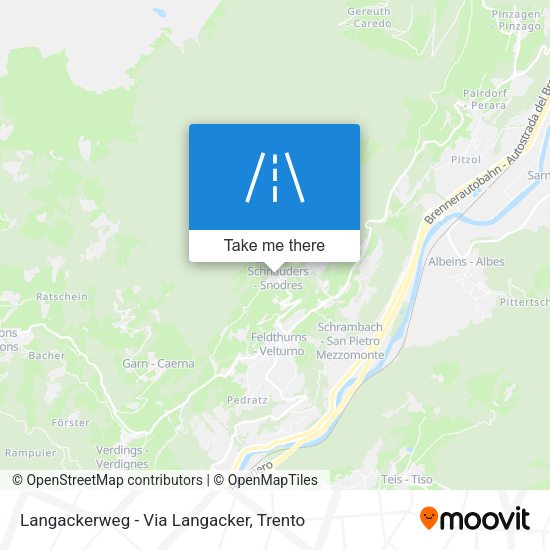 Langackerweg - Via Langacker map