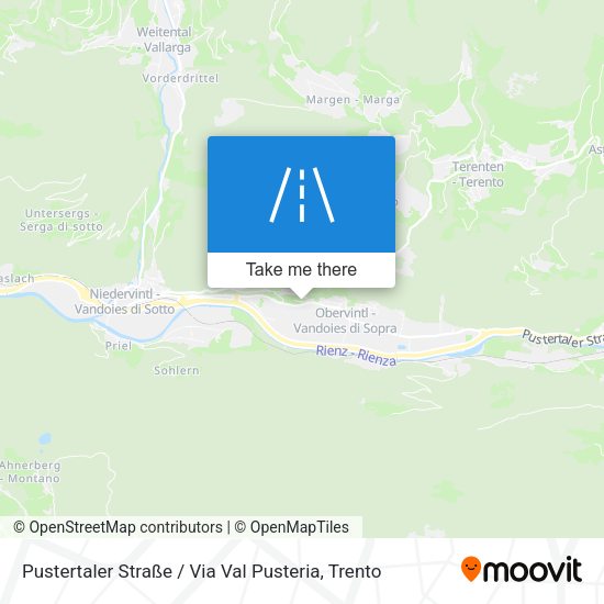 Pustertaler Straße / Via Val Pusteria map