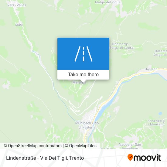 Lindenstraße - Via Dei Tigli map