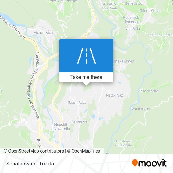 Schallerwald map