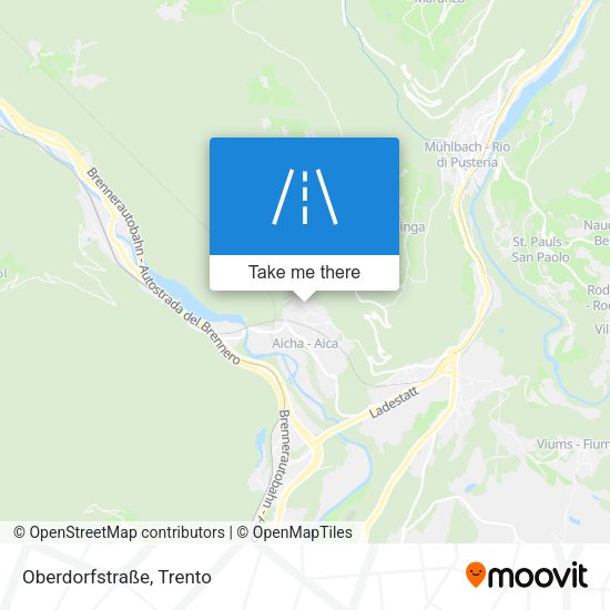 Oberdorfstraße map