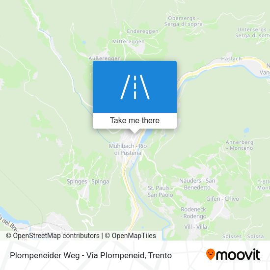 Plompeneider Weg - Via Plompeneid map