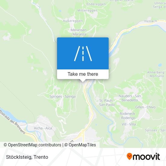 Stöcklsteig map
