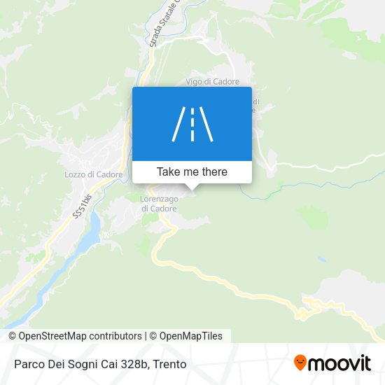 Parco Dei Sogni Cai 328b map