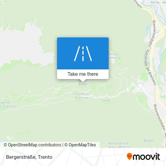 Bergerstraße map