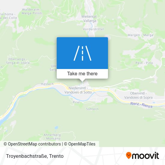 Troyenbachstraße map