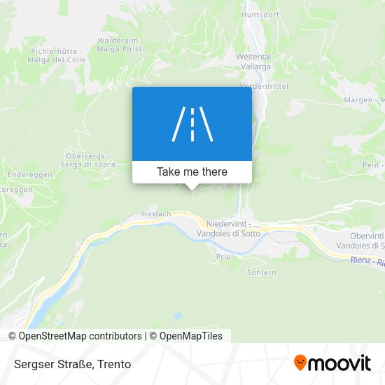 Sergser Straße map