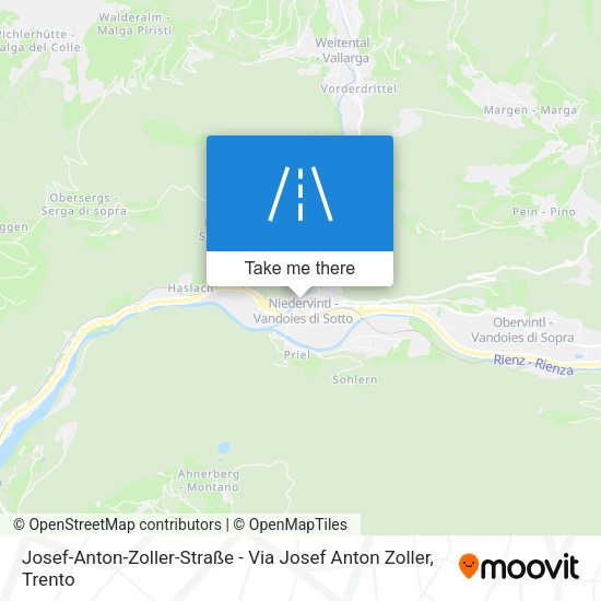Josef-Anton-Zoller-Straße - Via Josef Anton Zoller map