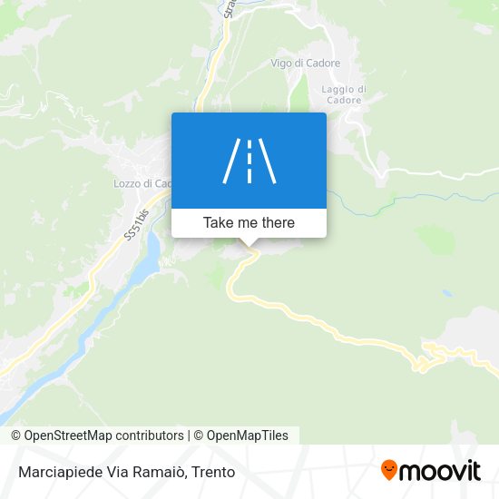 Marciapiede Via Ramaiò map