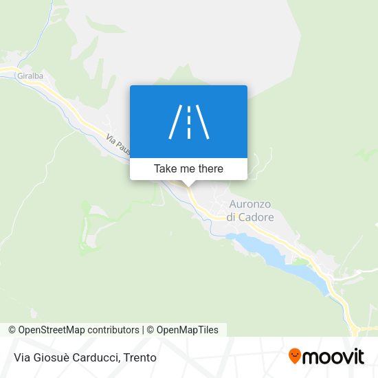 Via Giosuè Carducci map