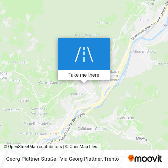 Georg-Plattner-Straße - Via Georg Plattner map