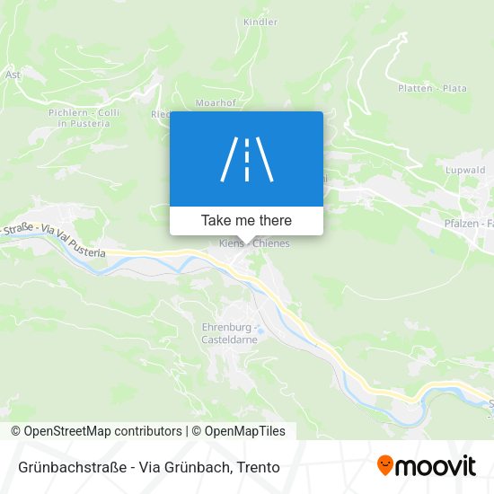 Grünbachstraße - Via Grünbach map