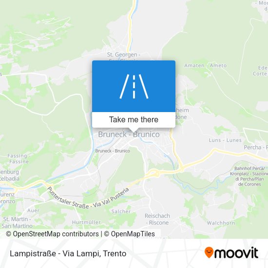 Lampistraße - Via Lampi map