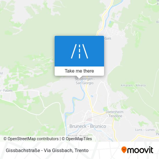 Gissbachstraße - Via Gissbach map