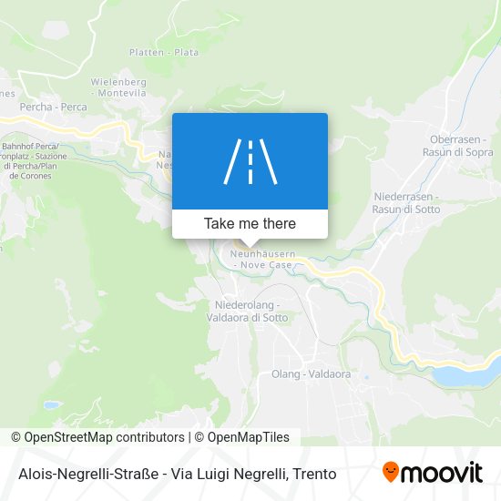 Alois-Negrelli-Straße - Via Luigi Negrelli map
