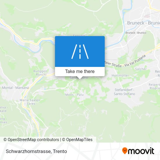 Schwarzhornstrasse map