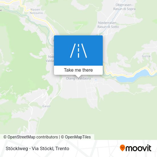 Stöcklweg - Via Stöckl map