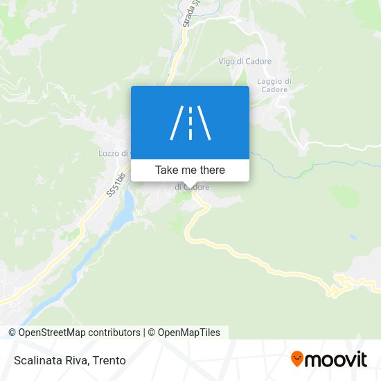 Scalinata Riva map