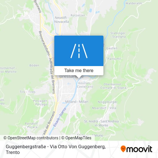 Guggenbergstraße - Via Otto Von Guggenberg map