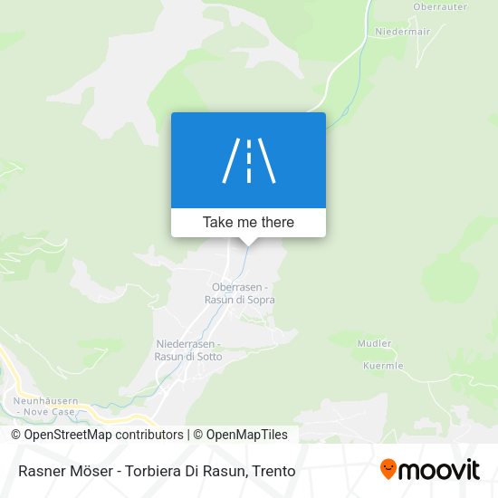 Rasner Möser - Torbiera Di Rasun map