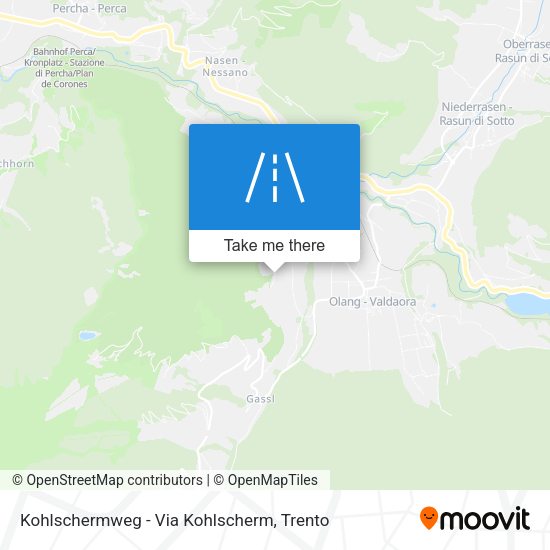 Kohlschermweg - Via Kohlscherm map