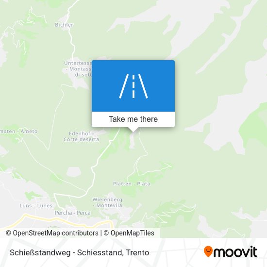 Schießstandweg - Schiesstand map
