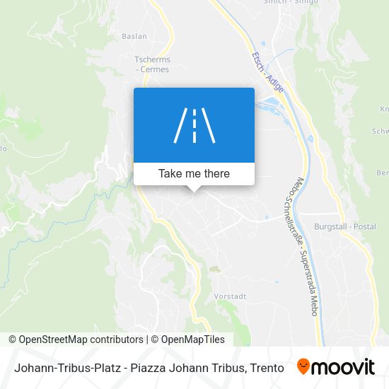 Johann-Tribus-Platz - Piazza Johann Tribus map