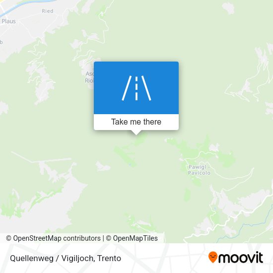 Quellenweg / Vigiljoch map