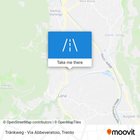 Tränkweg - Via Abbeveratoio map