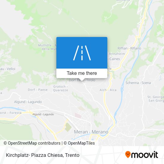Kirchplatz- Piazza Chiesa map