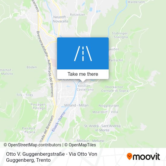 Otto V. Guggenbergstraße - Via Otto Von Guggenberg map