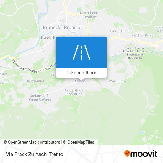 Via Prack Zu Asch map