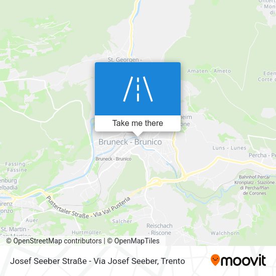 Josef Seeber Straße - Via Josef Seeber map
