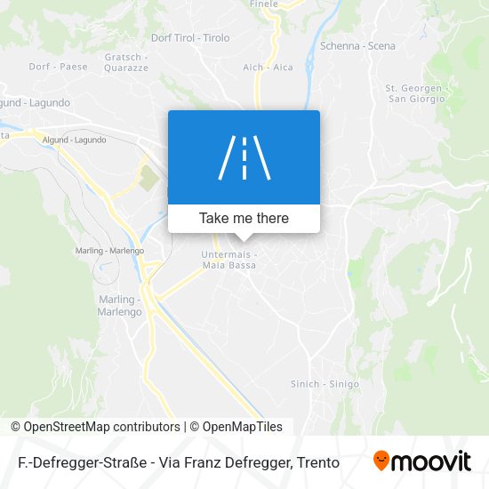 F.-Defregger-Straße - Via Franz Defregger map