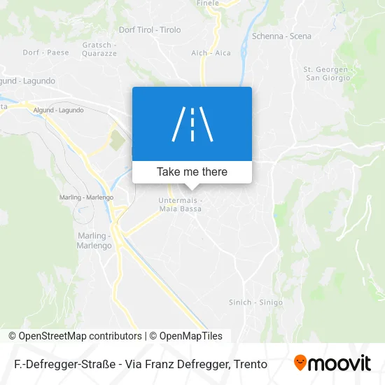 F.-Defregger-Straße - Via Franz Defregger map