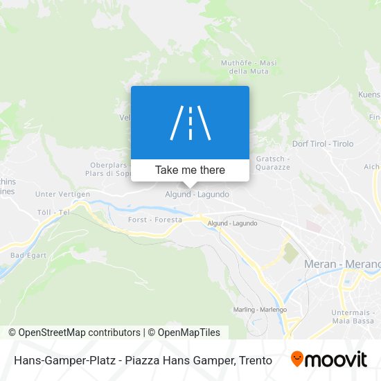 Hans-Gamper-Platz - Piazza Hans Gamper map