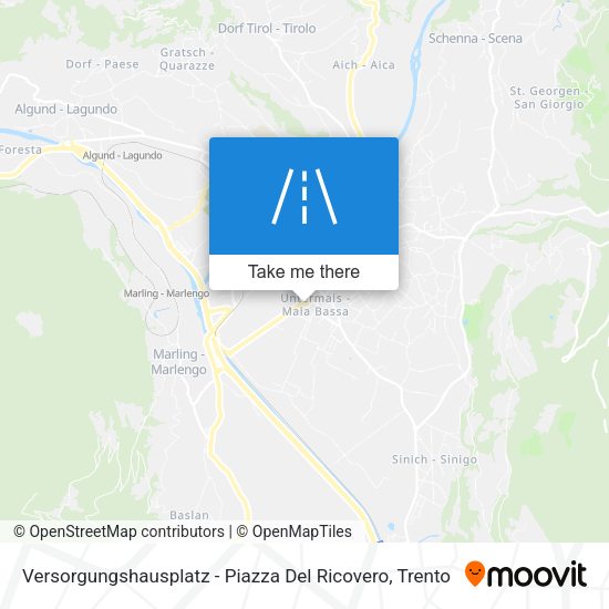 Versorgungshausplatz - Piazza Del Ricovero map