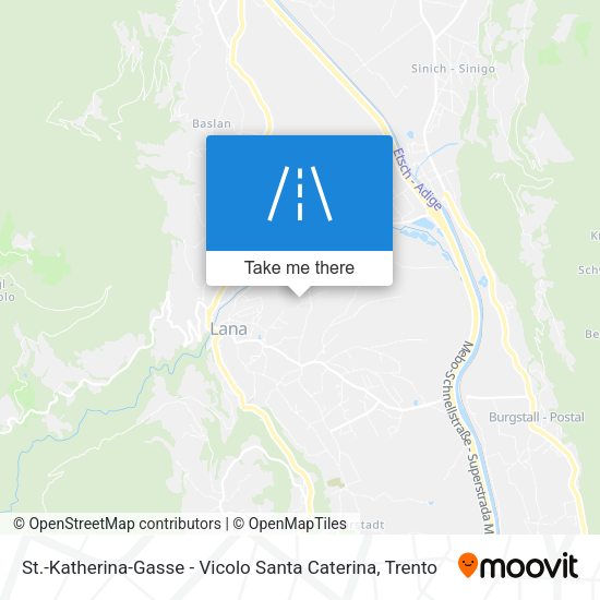 St.-Katherina-Gasse - Vicolo Santa Caterina map