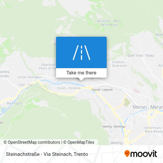 Steinachstraße - Via Steinach map