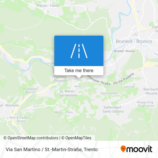 Via San Martino / St.-Martin-Straße map