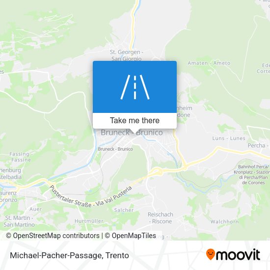 Michael-Pacher-Passage map