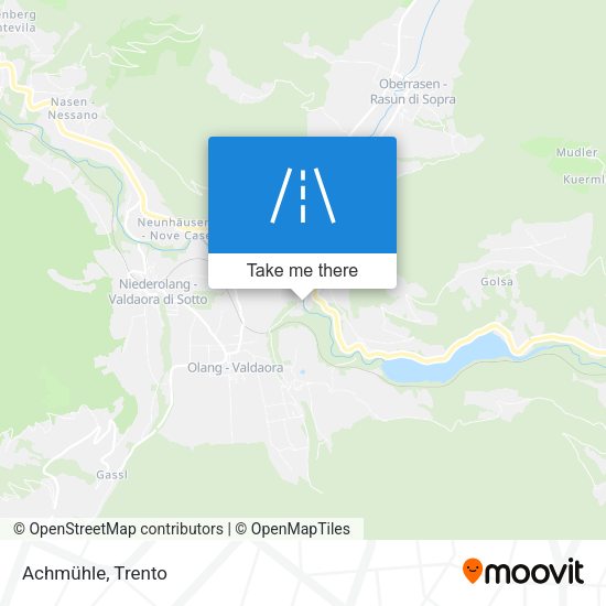 Achmühle map