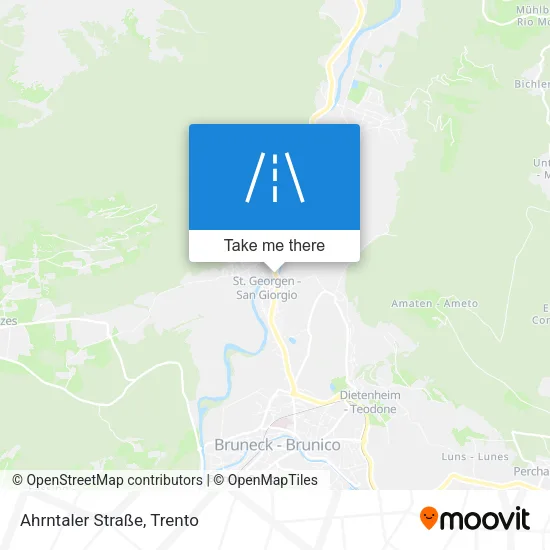 Ahrntaler Straße map
