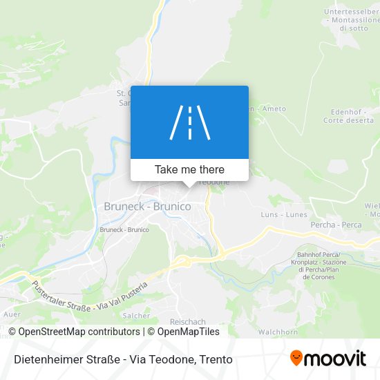 Dietenheimer Straße - Via Teodone map