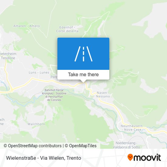 Wielenstraße - Via Wielen map
