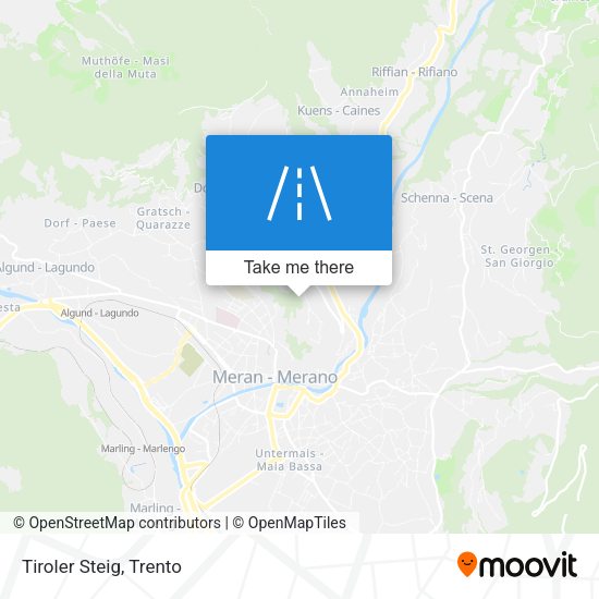 Tiroler Steig map