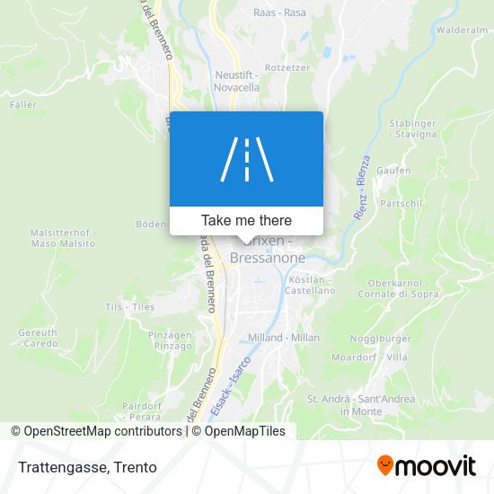 Trattengasse map