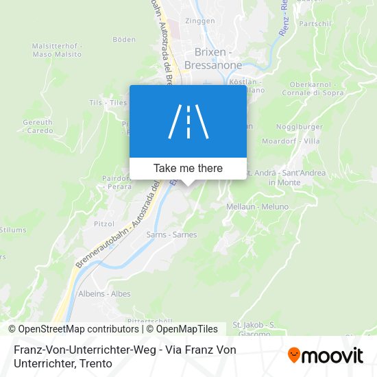 Franz-Von-Unterrichter-Weg - Via Franz Von Unterrichter map
