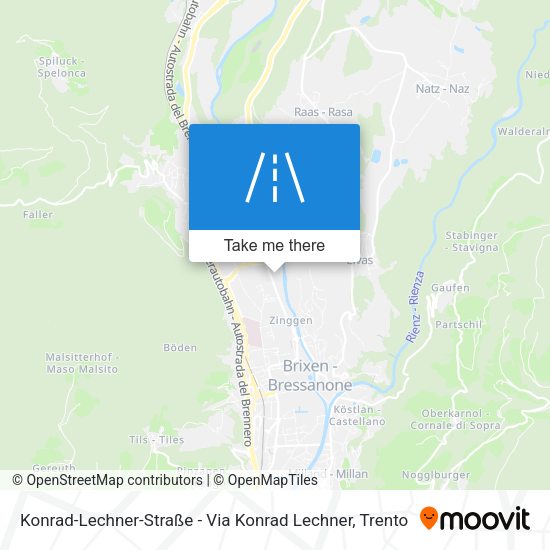 Konrad-Lechner-Straße - Via Konrad Lechner map