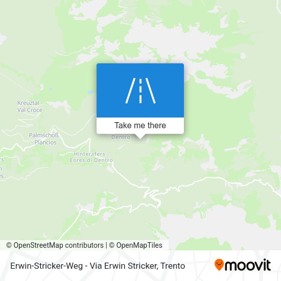 Erwin-Stricker-Weg - Via Erwin Stricker map